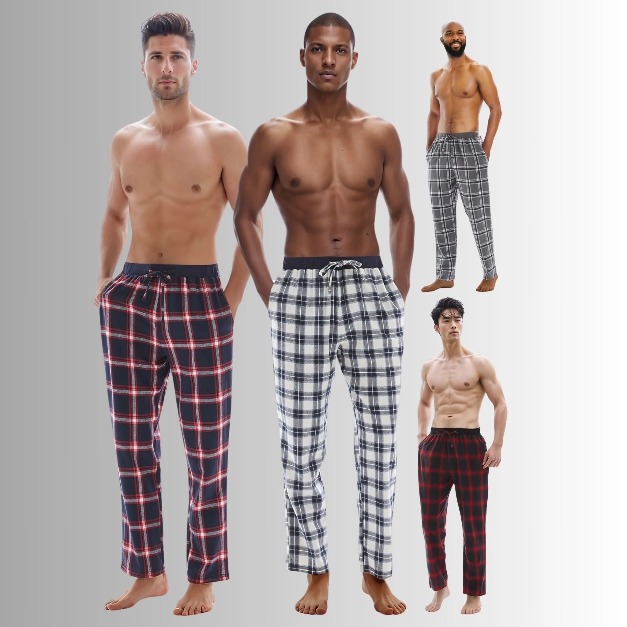 Men's Pyjama Bottoms Cotton Lounge Pants Fashion Loungewear