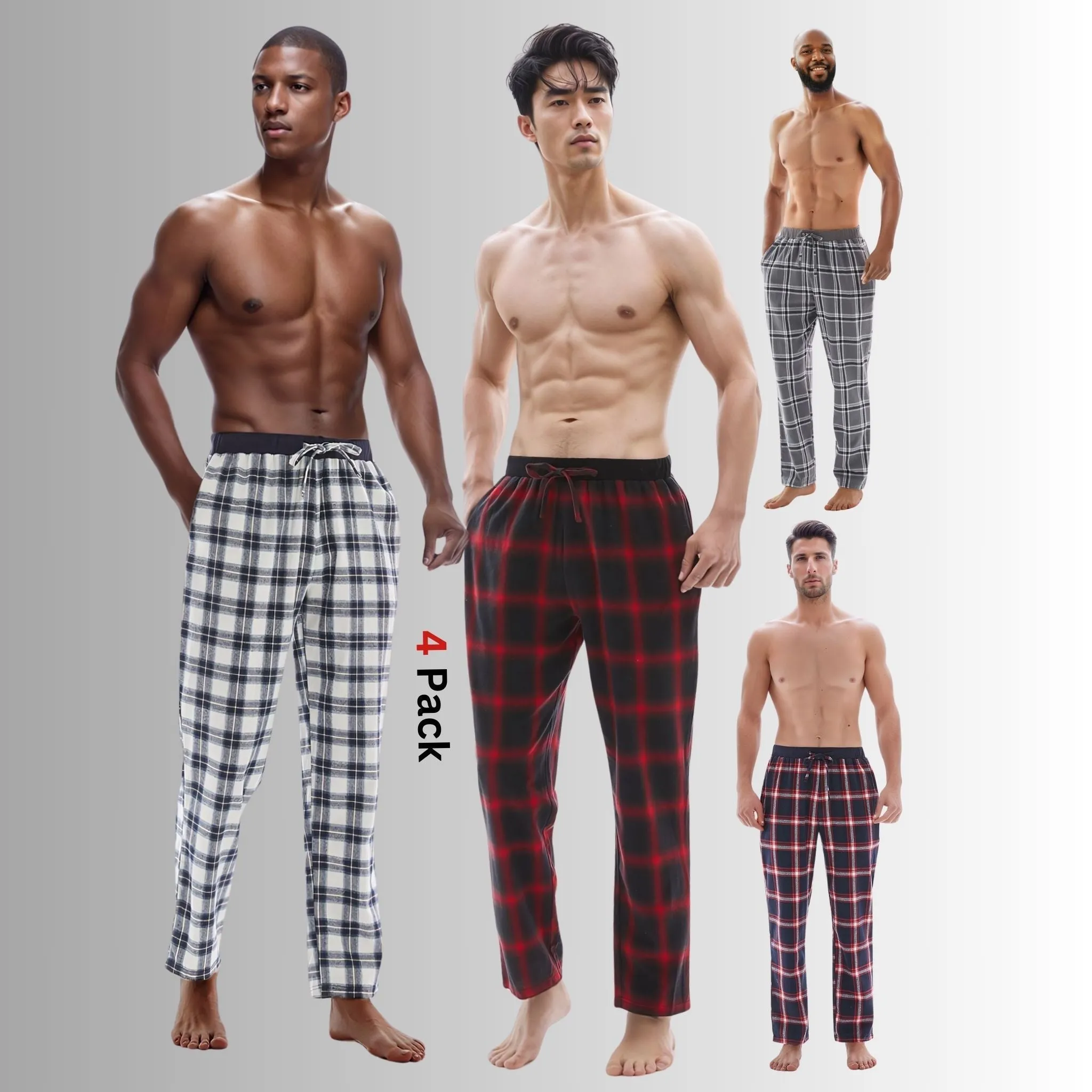 Men's Pyjama Bottoms Cotton Lounge Pants Fashion Loungewear