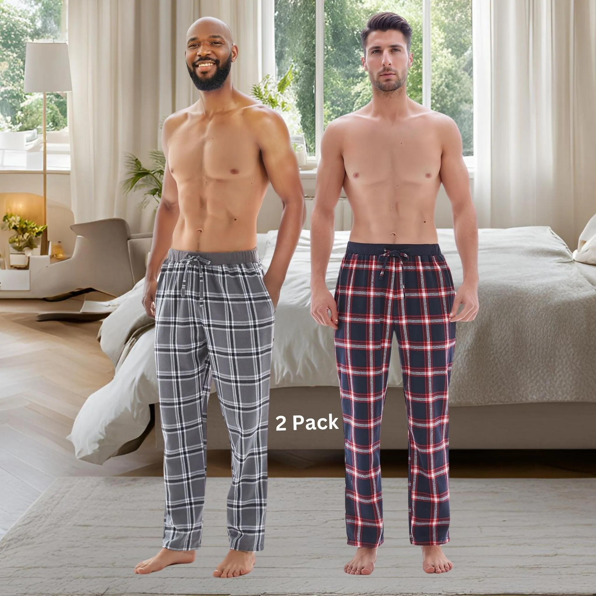 Men's Pyjama Bottoms Cotton Lounge Pants Fashion Loungewear