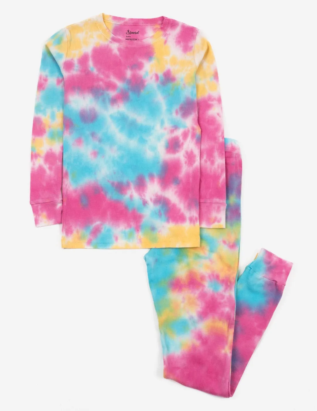 Mix Tie Dye Matching Family Pajama Set