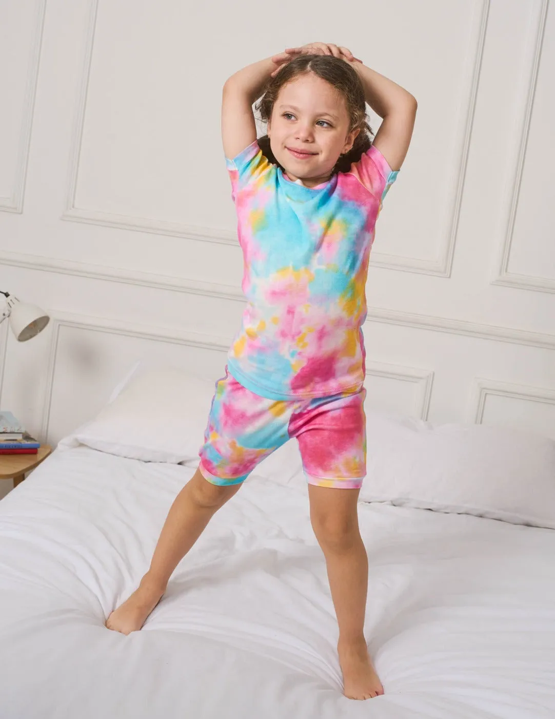 Mix Tie Dye Matching Family Pajama Set