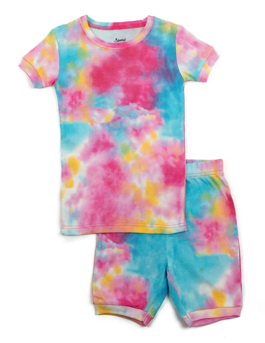 Mix Tie Dye Matching Family Pajama Set