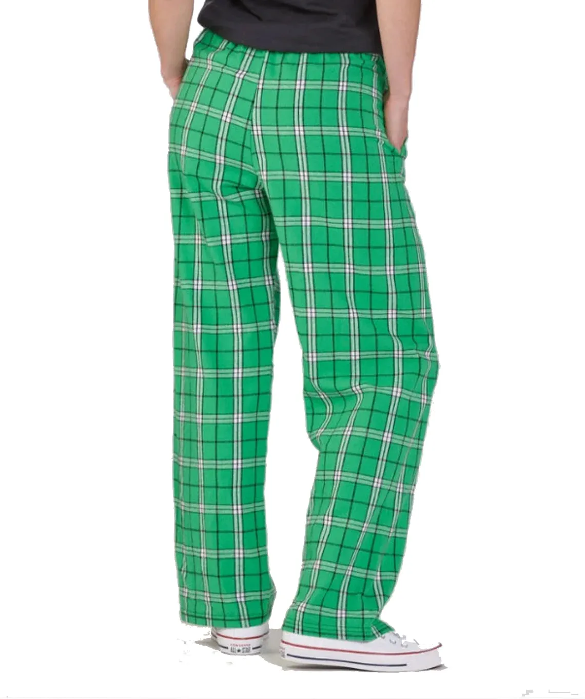 Monogrammed Flannel Matching Family Pajama Set - Christmas Cheer - ADULT SIZES ONLY