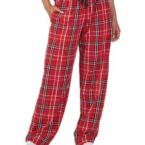 Monogrammed Flannel Matching Family Pajama Set - Classic Monogram - ADULT SIZES ONLY