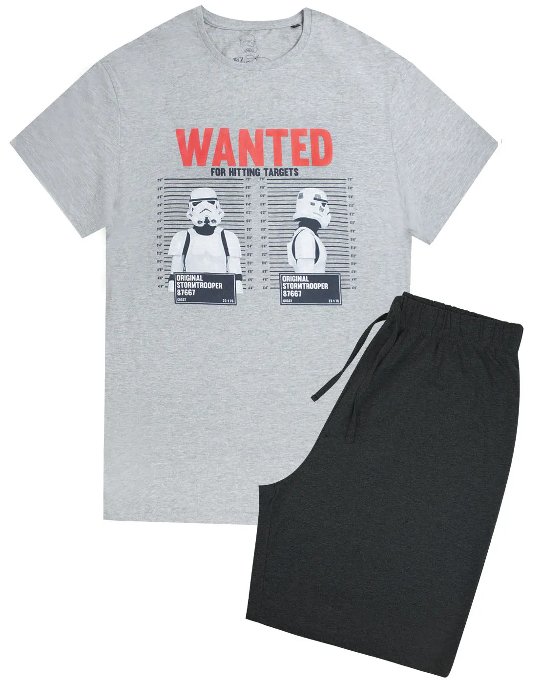 Original Storm Trooper Wanted Men's Pyjama Shorts Lounge Set