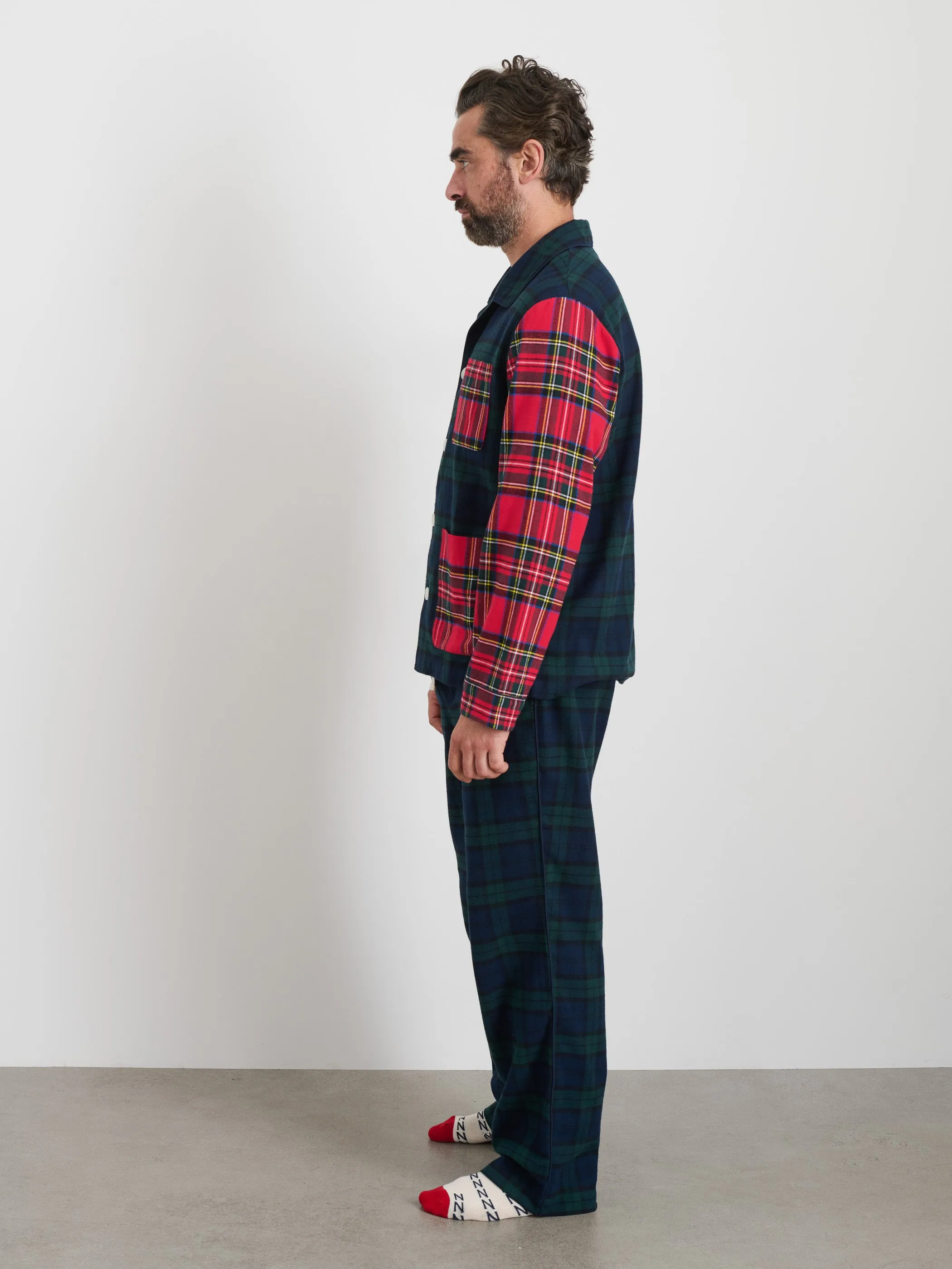 P'Jimmies Sleep Shirt in Flannel