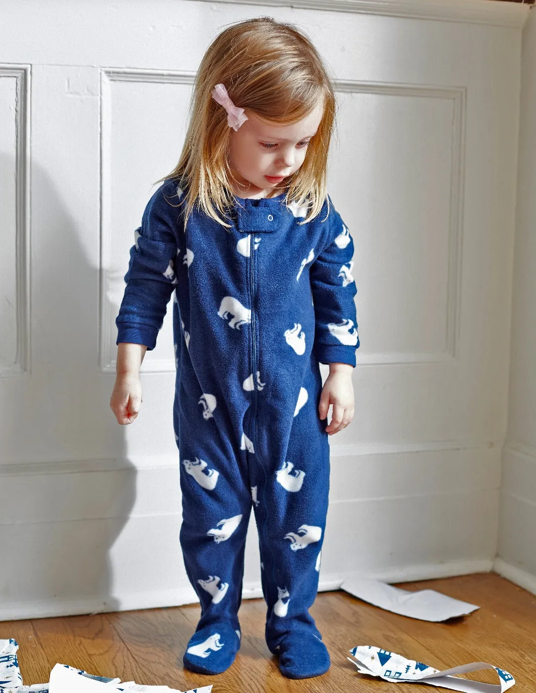 Polar Bear Matching Family Pajama Set