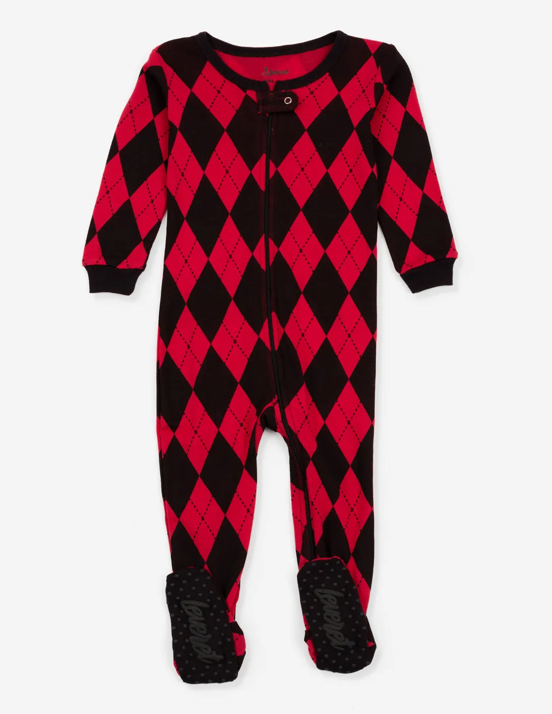 Red & Black Plaid Matching Family Pajama Set