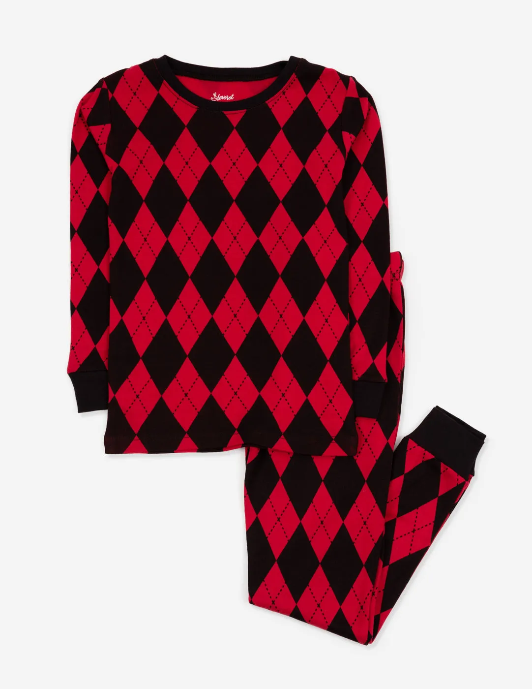 Red & Black Plaid Matching Family Pajama Set