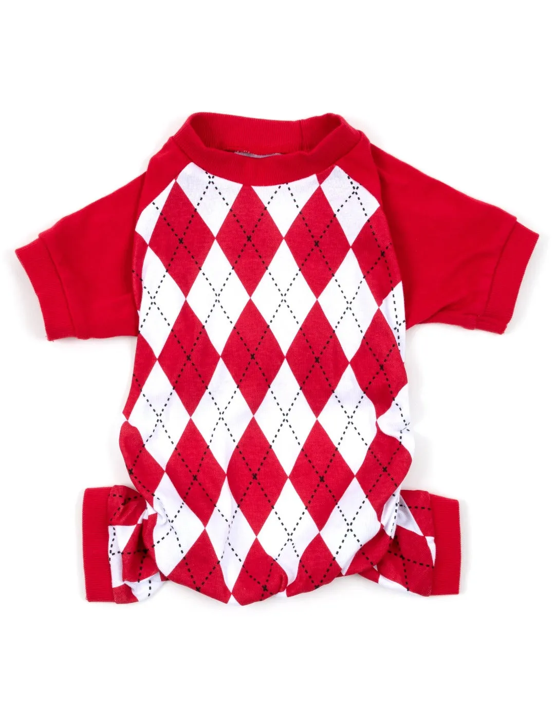 Red & White Matching Family Pajama Set