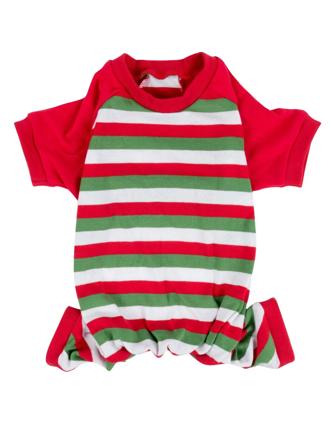 Red, White, & Green Matching Family Pajama Set