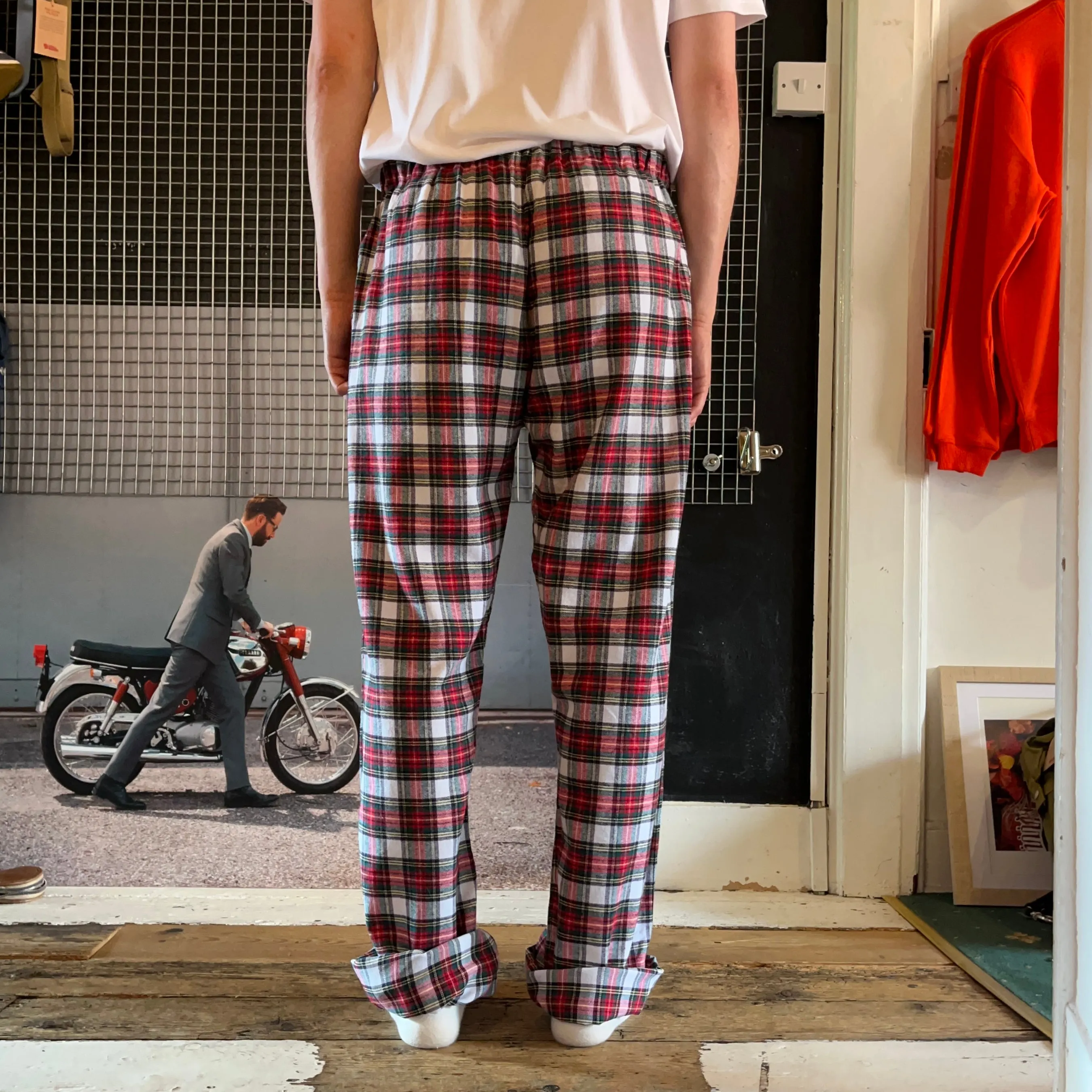 Regent - Lounge Pants  - Red Check - PJ