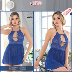 Ruselin Cami Set ( Blue )