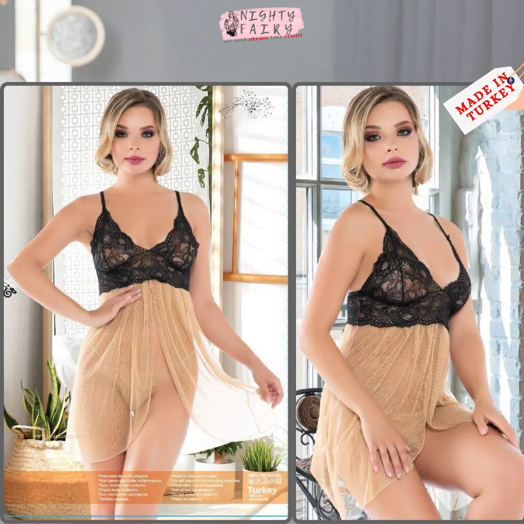 Ruselin Net Cami Set