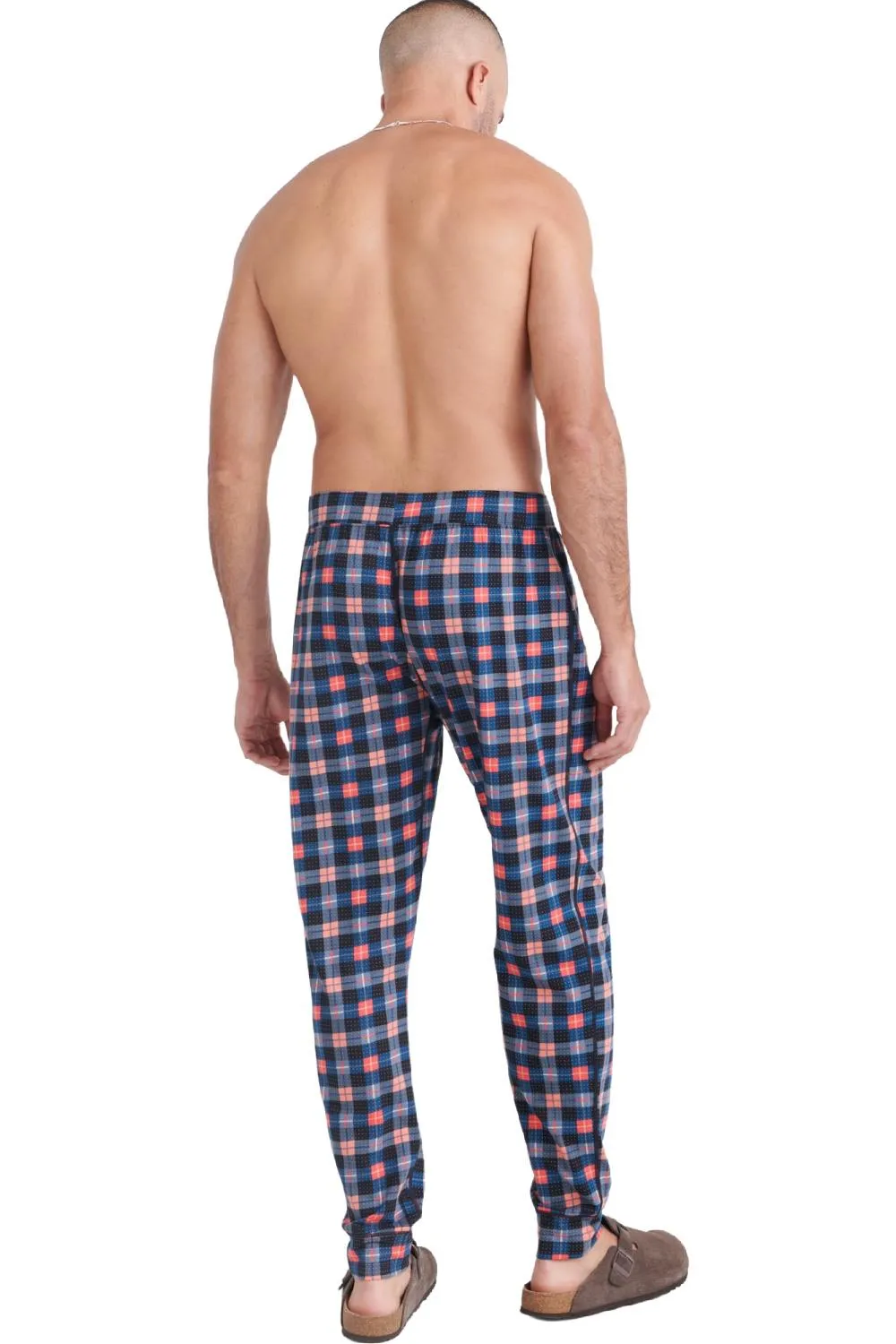 SAXX Droptemp Cool Sleep Pant SXLP44-CPB (Catnap Plaid-Black)