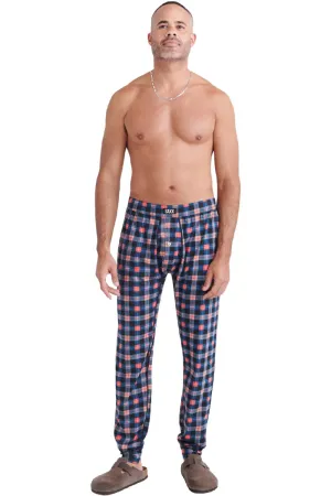 SAXX Droptemp Cool Sleep Pant SXLP44-CPB (Catnap Plaid-Black)