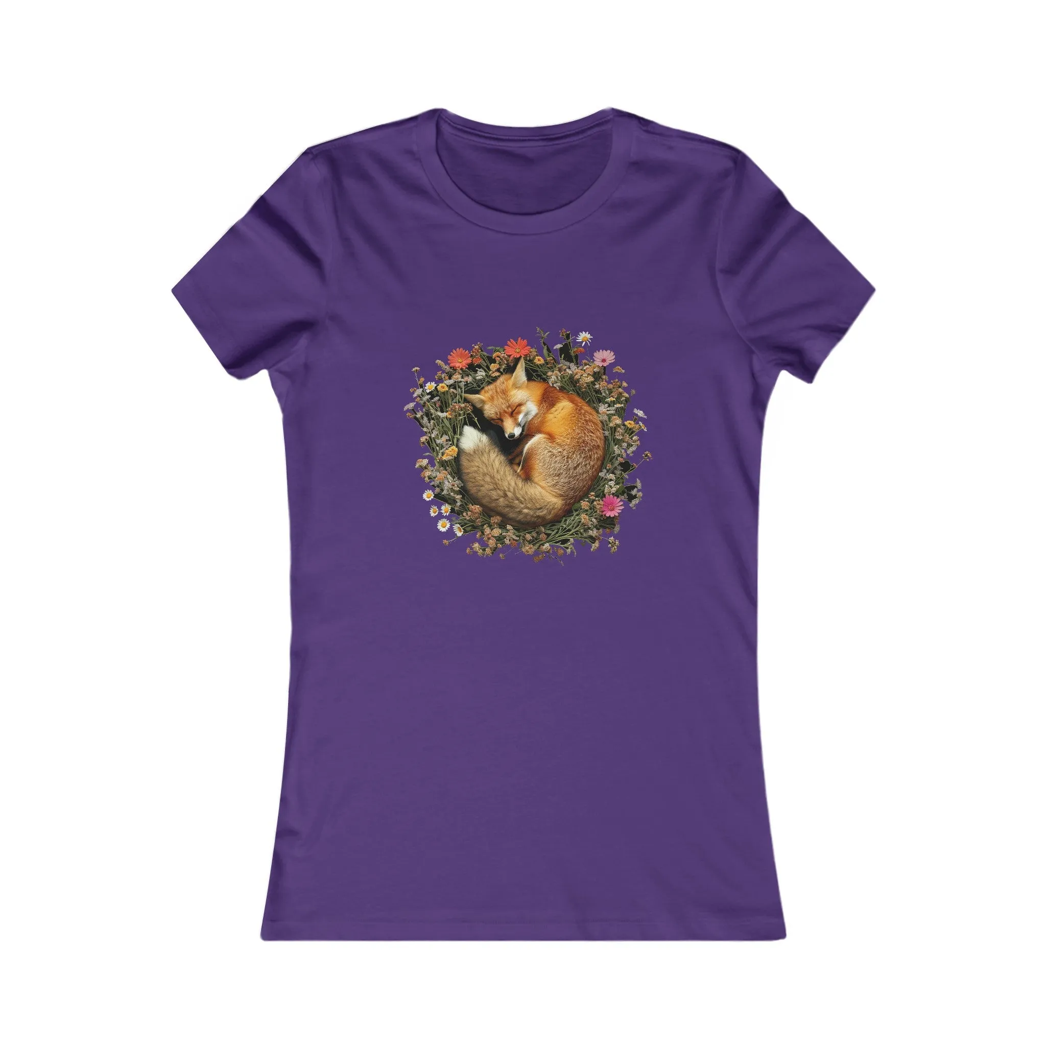 Sleeping Fox Women's Favourite Tee - UK