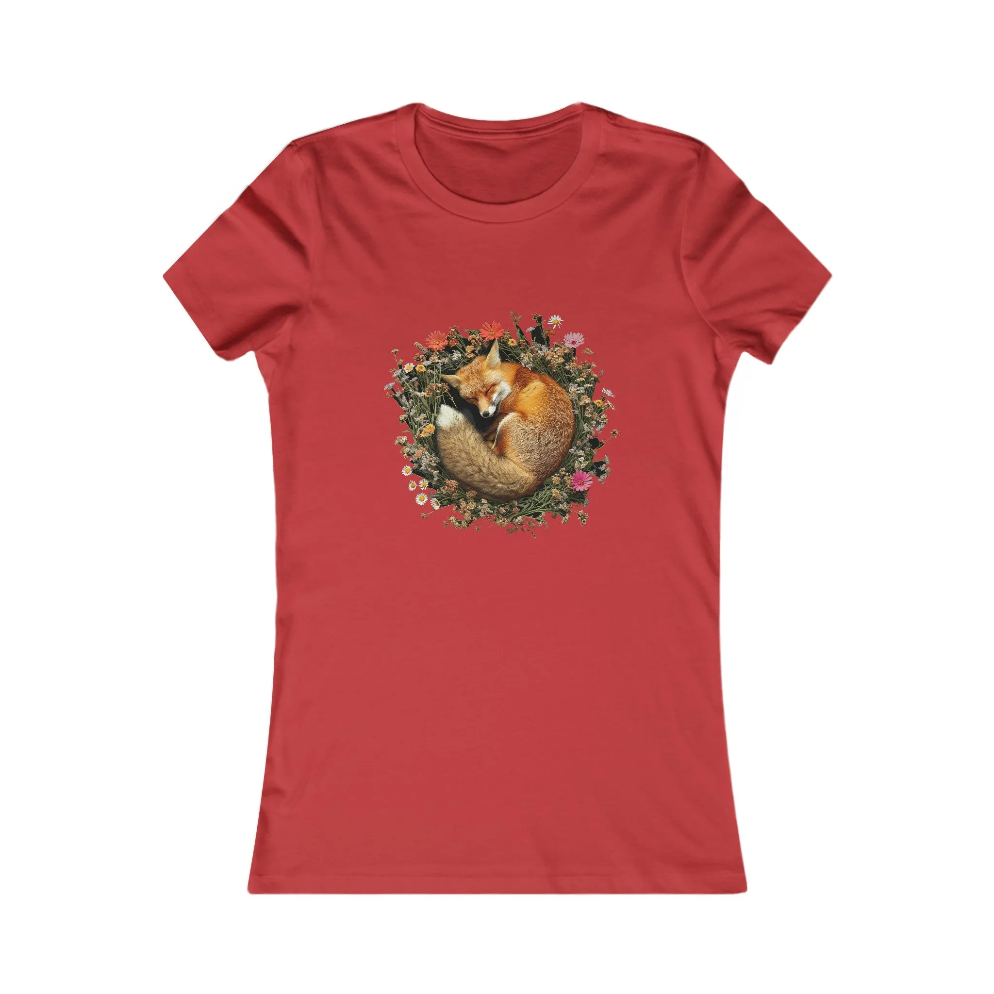 Sleeping Fox Women's Favourite Tee - UK