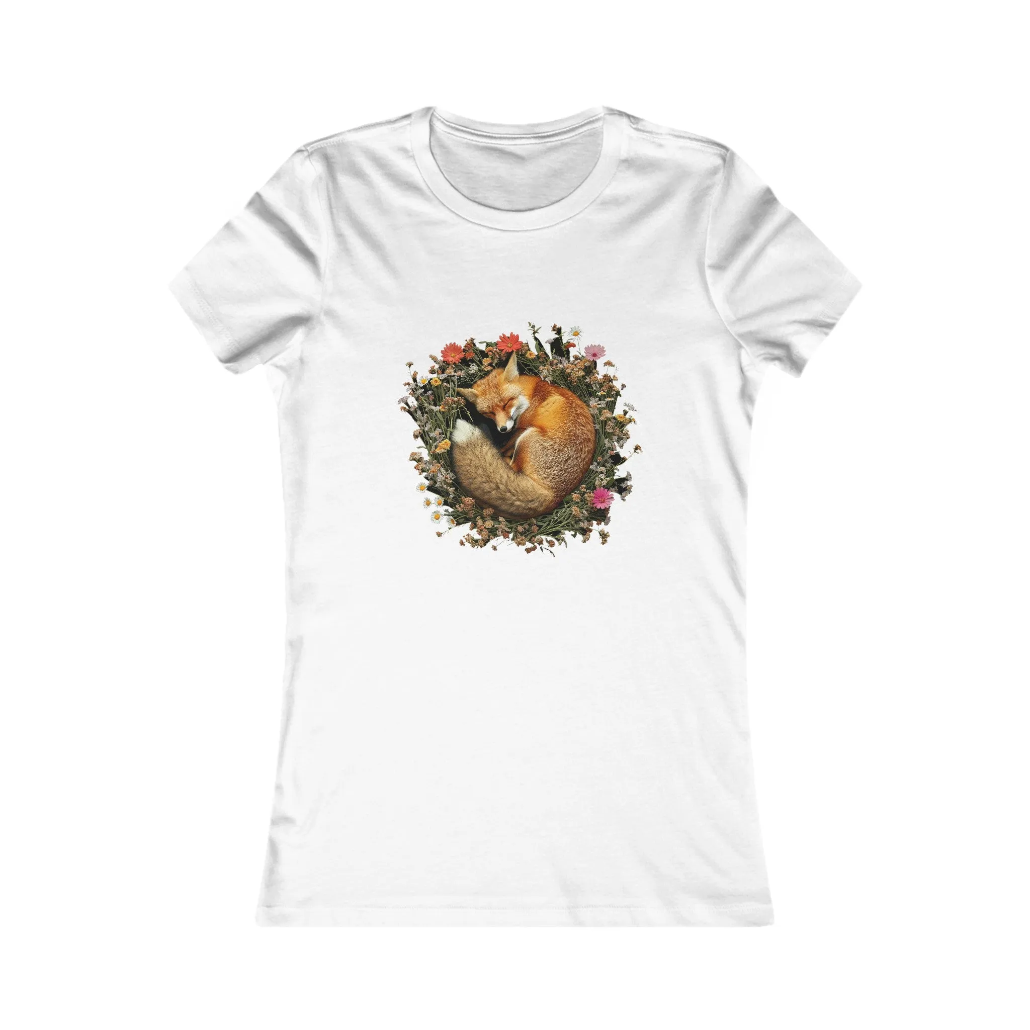 Sleeping Fox Women's Favourite Tee - UK