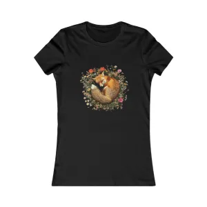 Sleeping Fox Women's Favourite Tee - UK