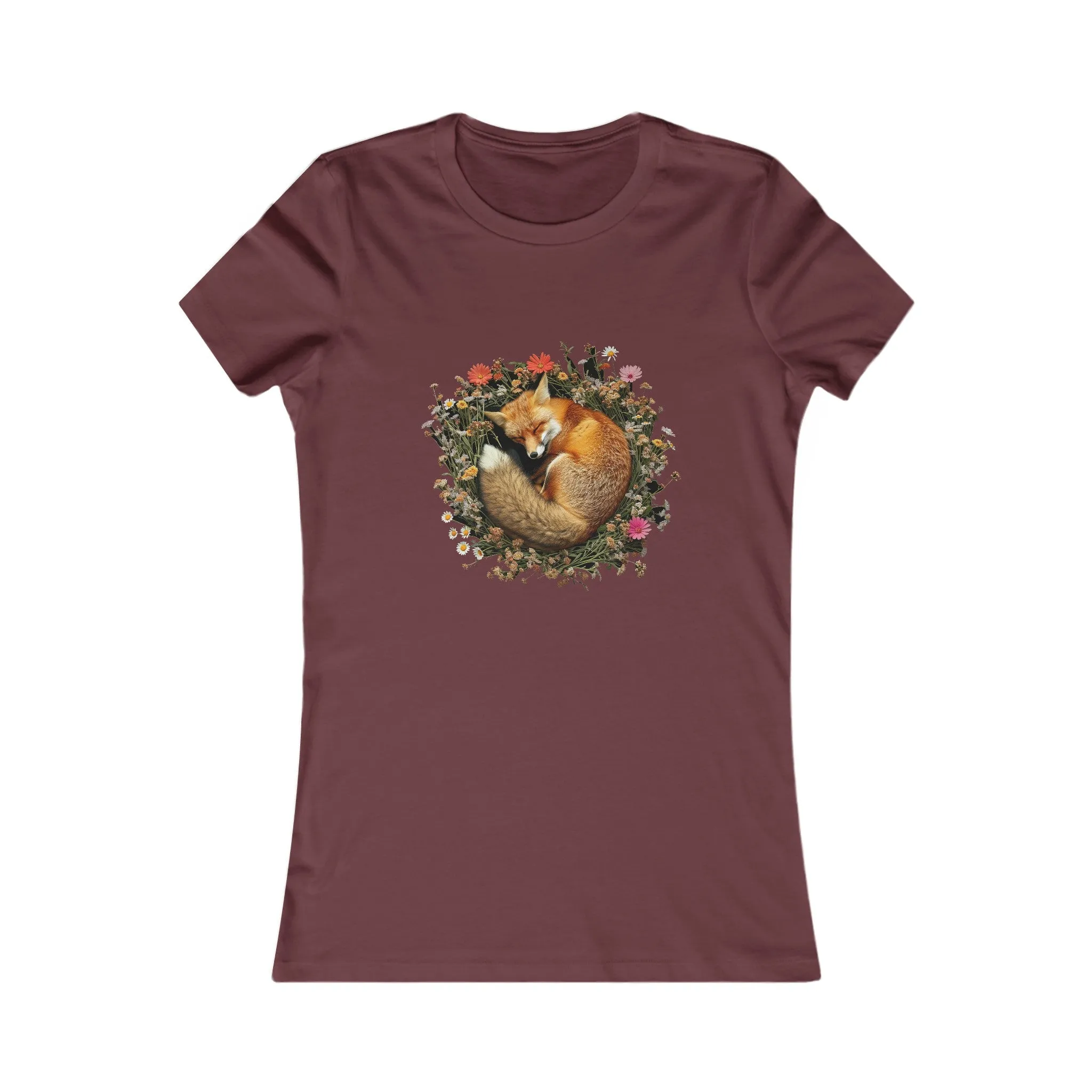 Sleeping Fox Women's Favourite Tee - UK