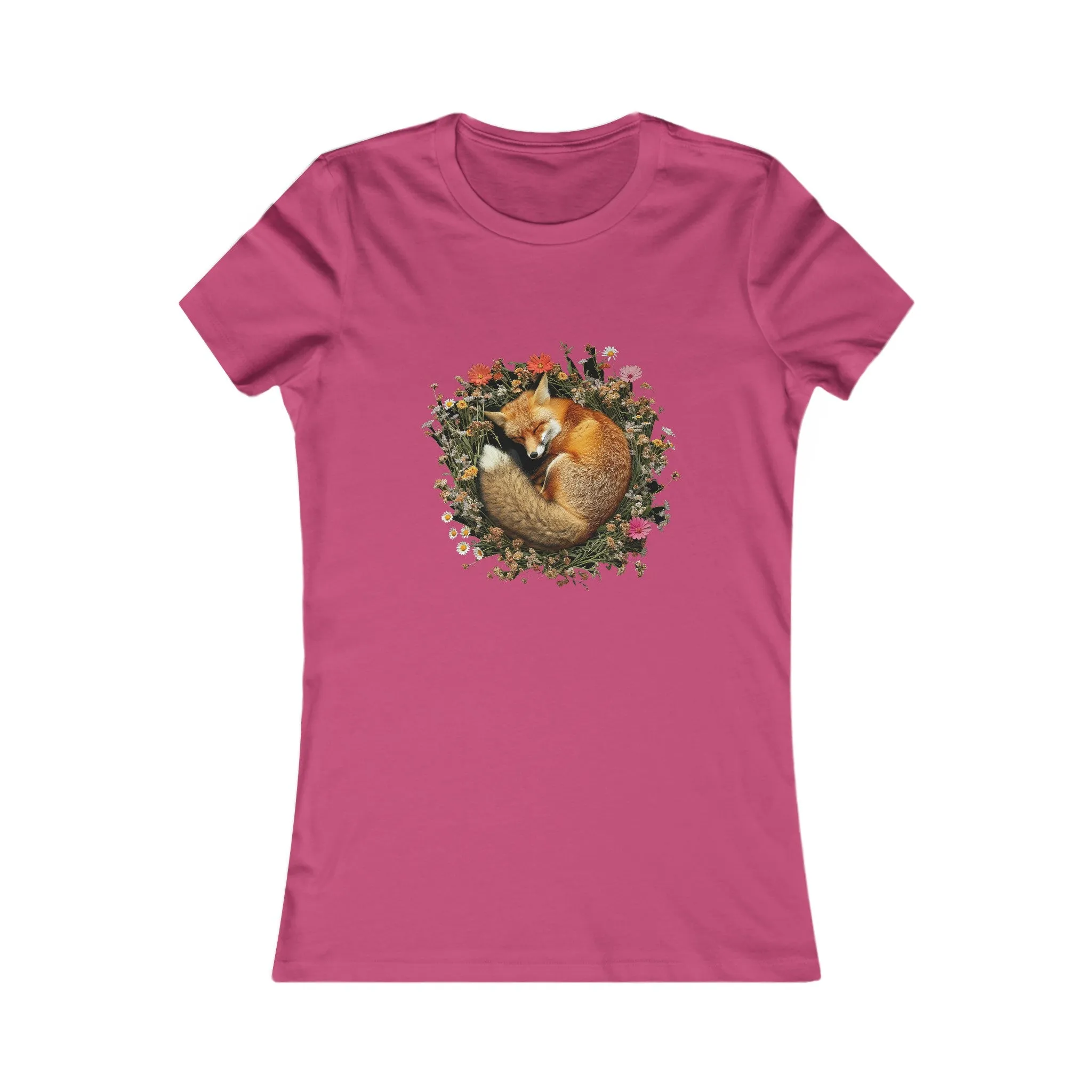 Sleeping Fox Women's Favourite Tee - UK