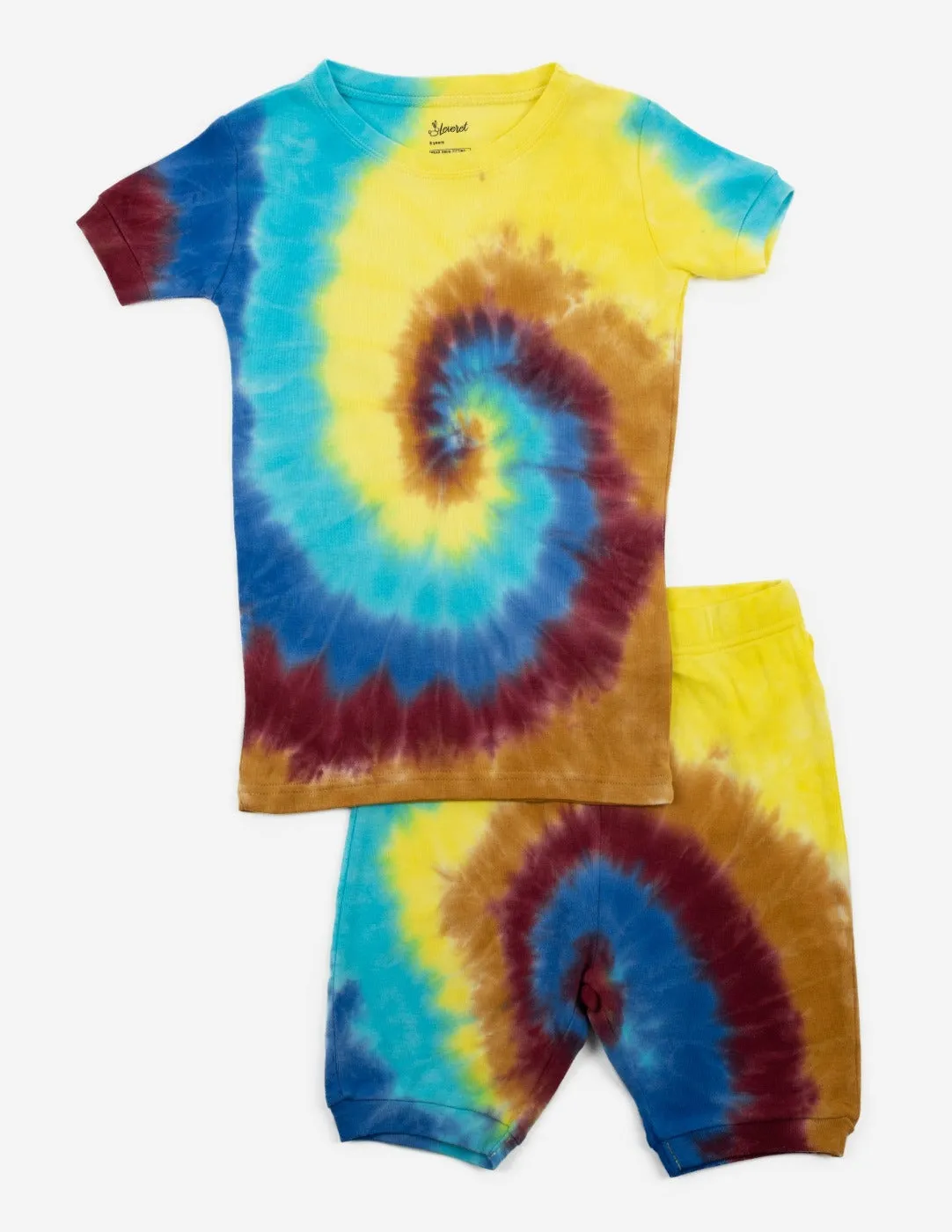 Swirl Tie Dye Matching Family Pajama Set