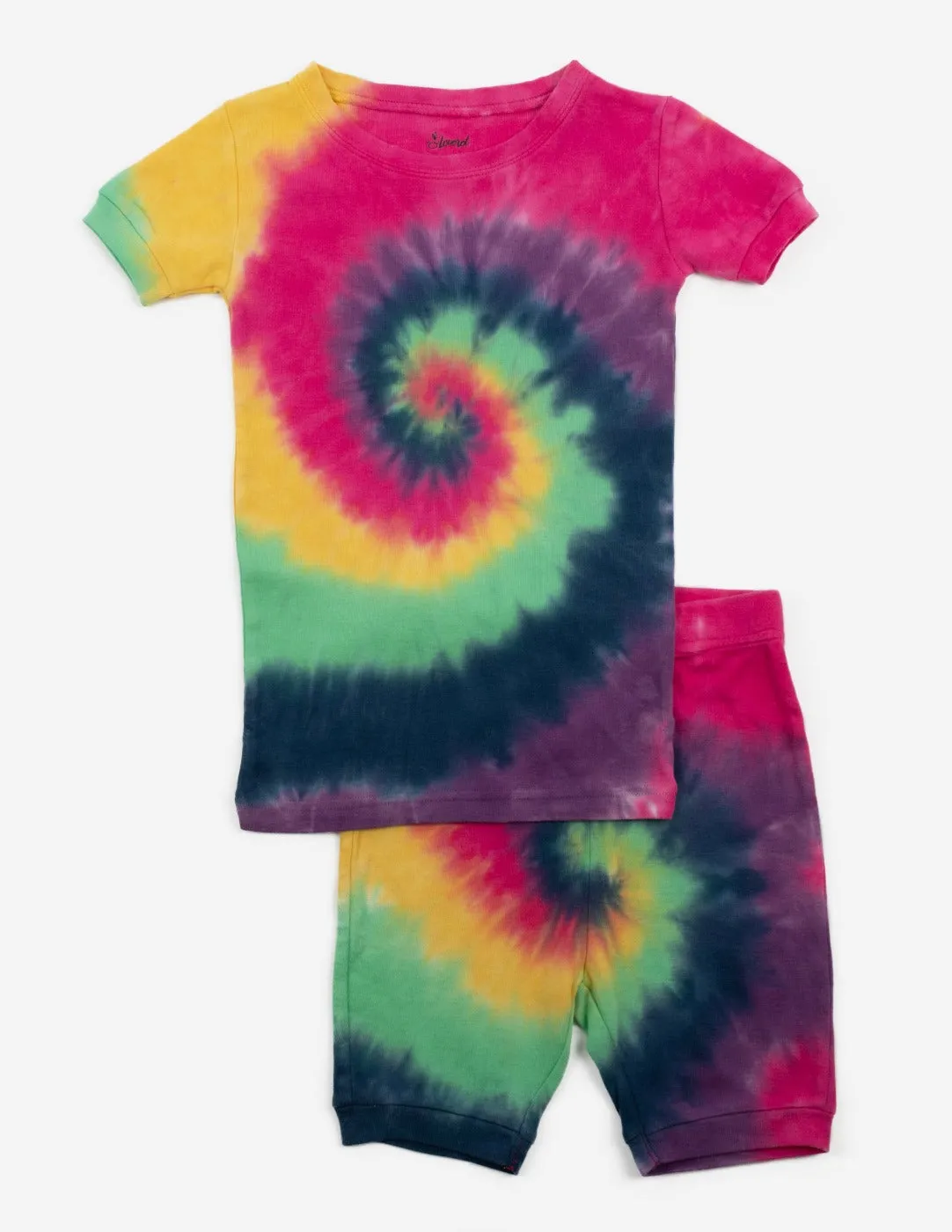 Swirl Tie Dye Matching Family Pajama Set