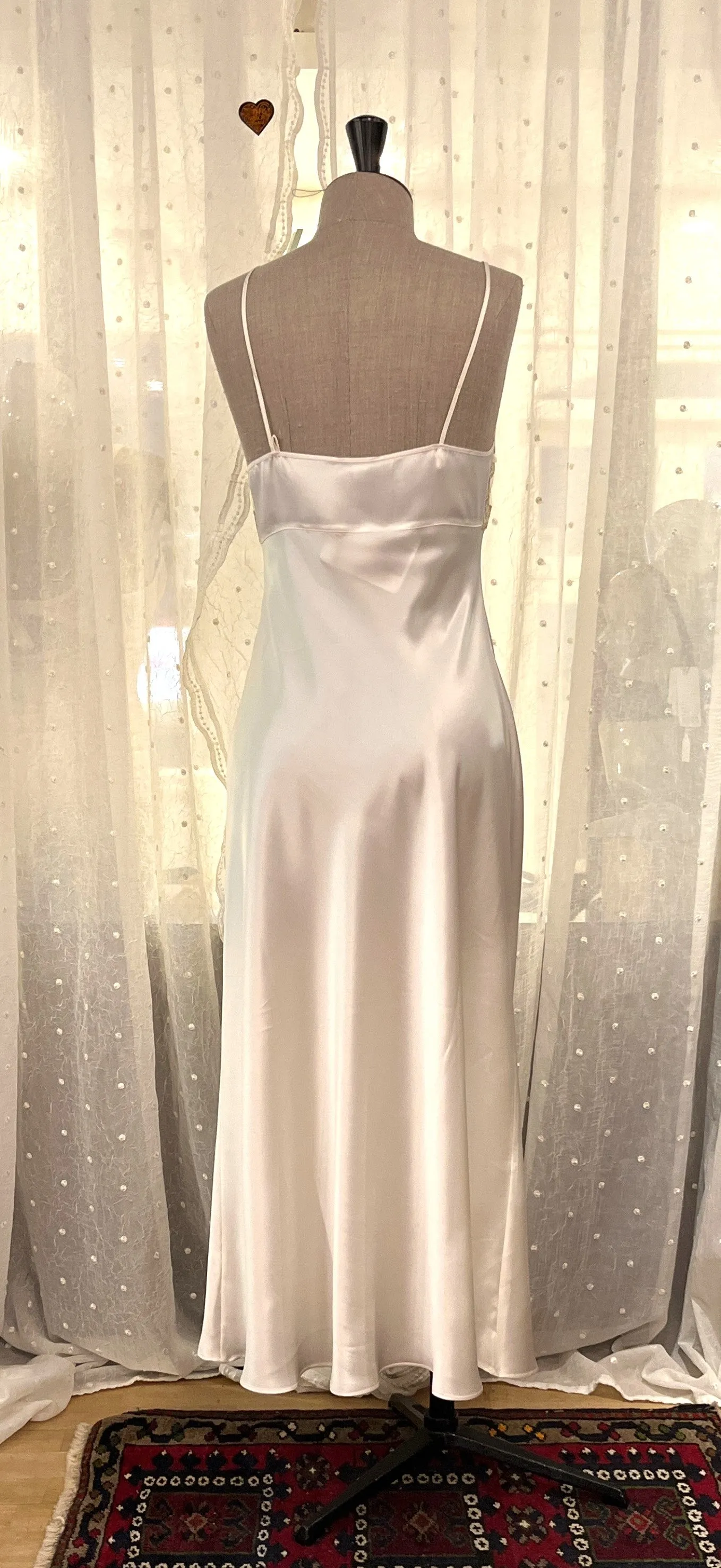 Venus Pure Silk Full Length Nightgown (In stock, 3 day delivery)