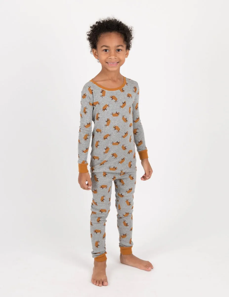 Wild Animals Cotton Pajamas