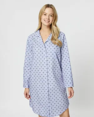 Women's Classic Cotton Nightshirt - Evie Star