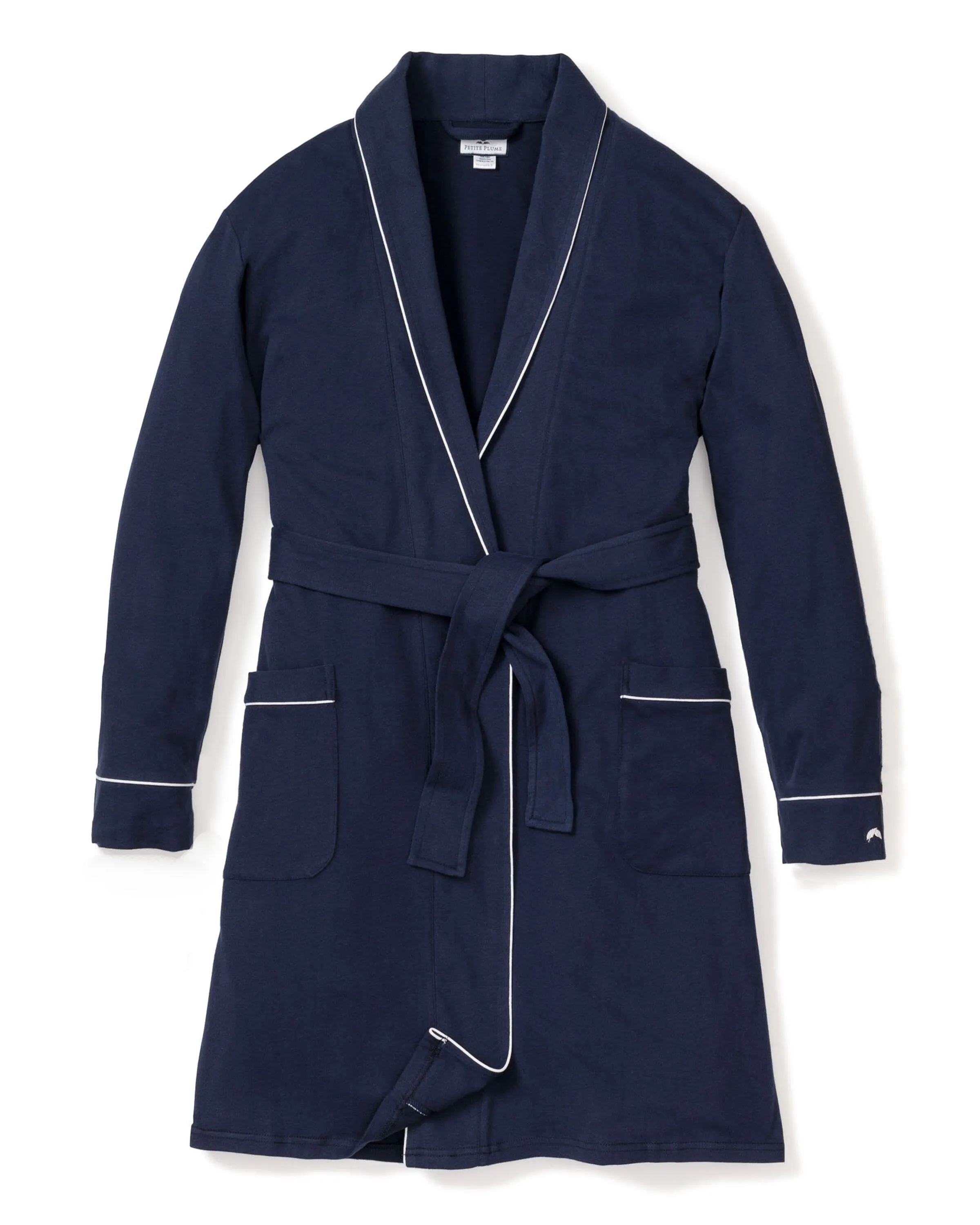 Women's Flannel Robe | Navy