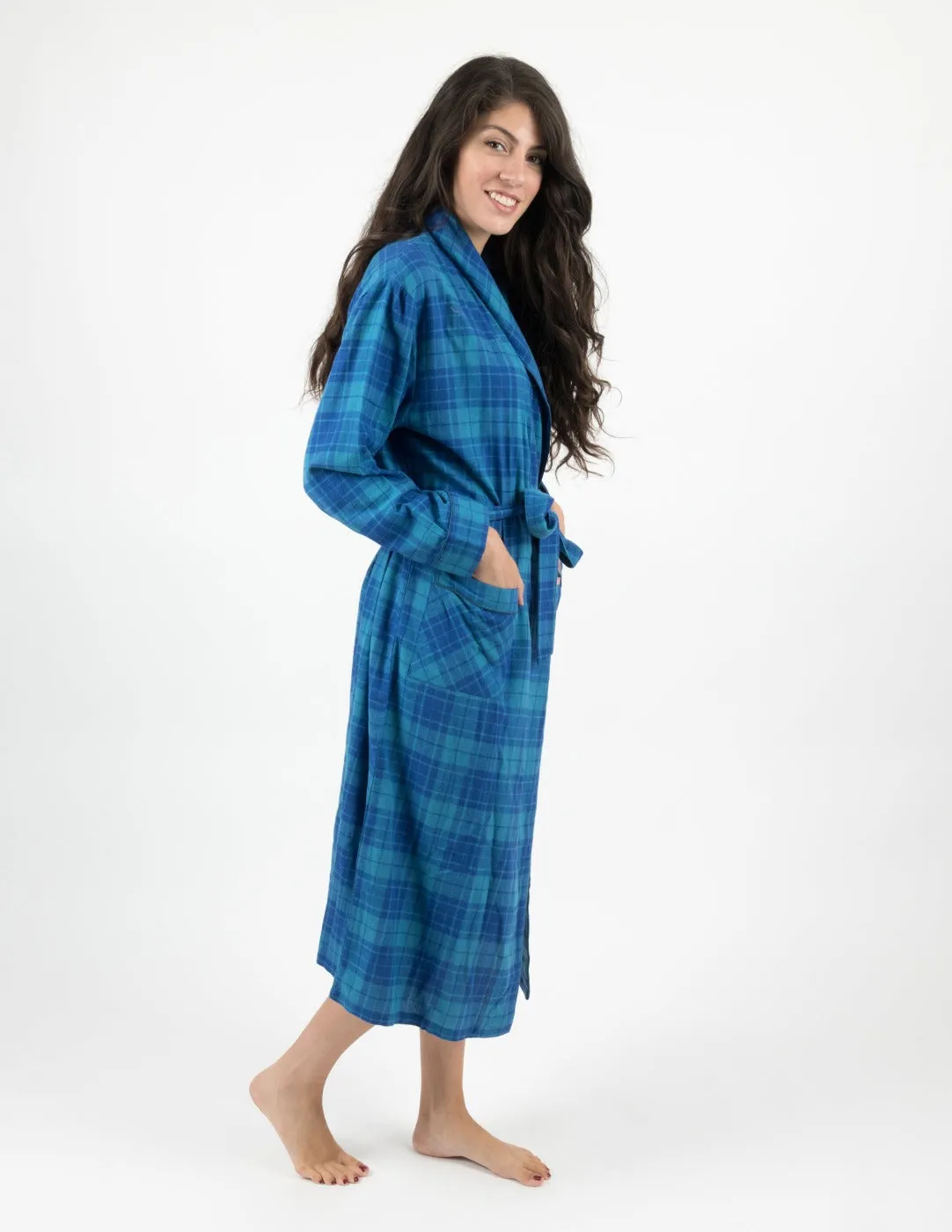 Women's Flannel Robe