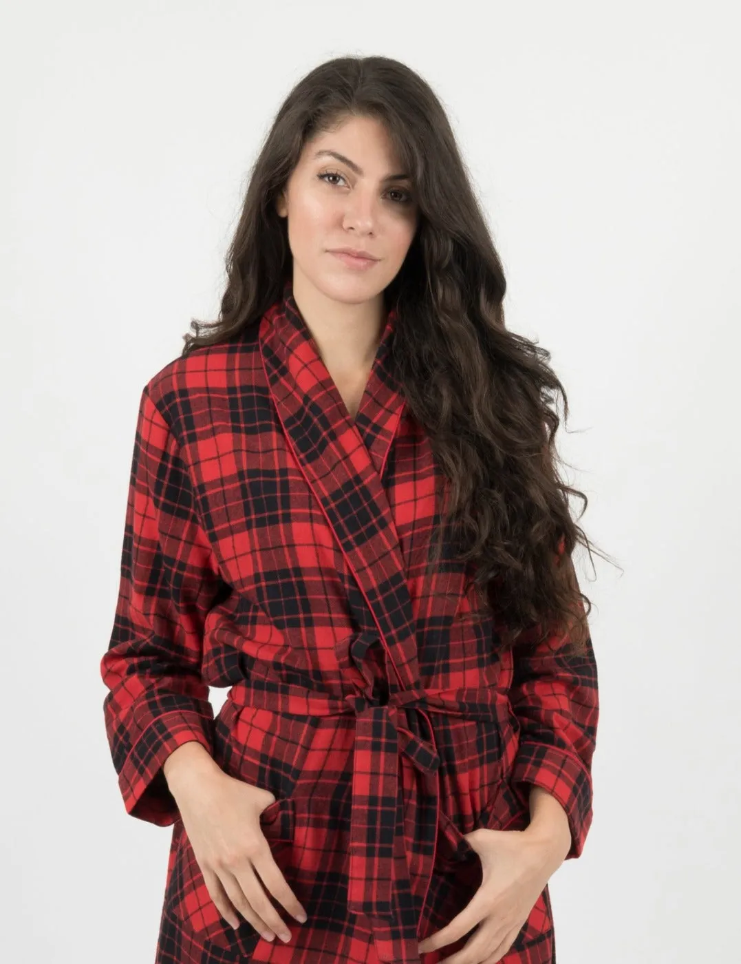 Women's Flannel Robe