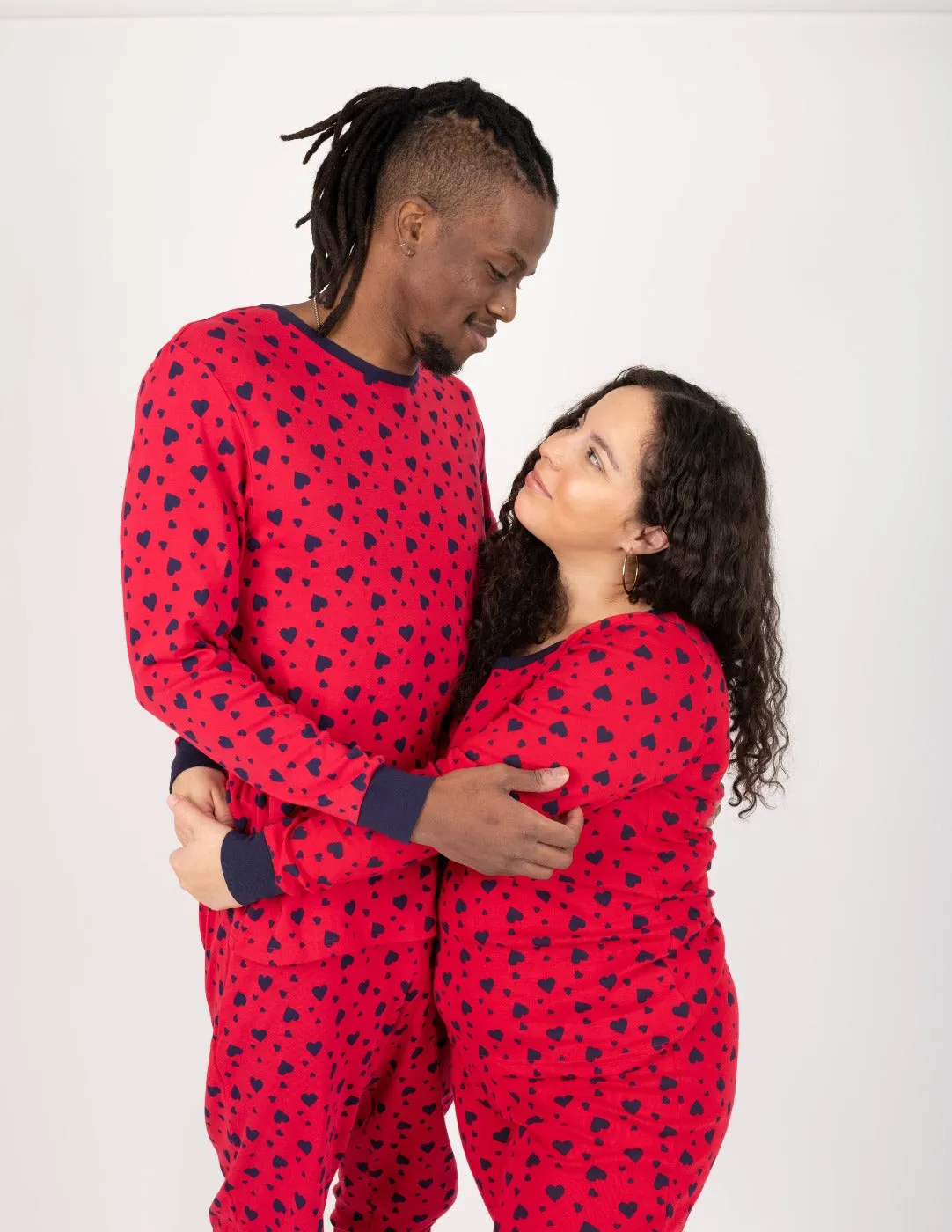 Women's Hearts Cotton Pajamas