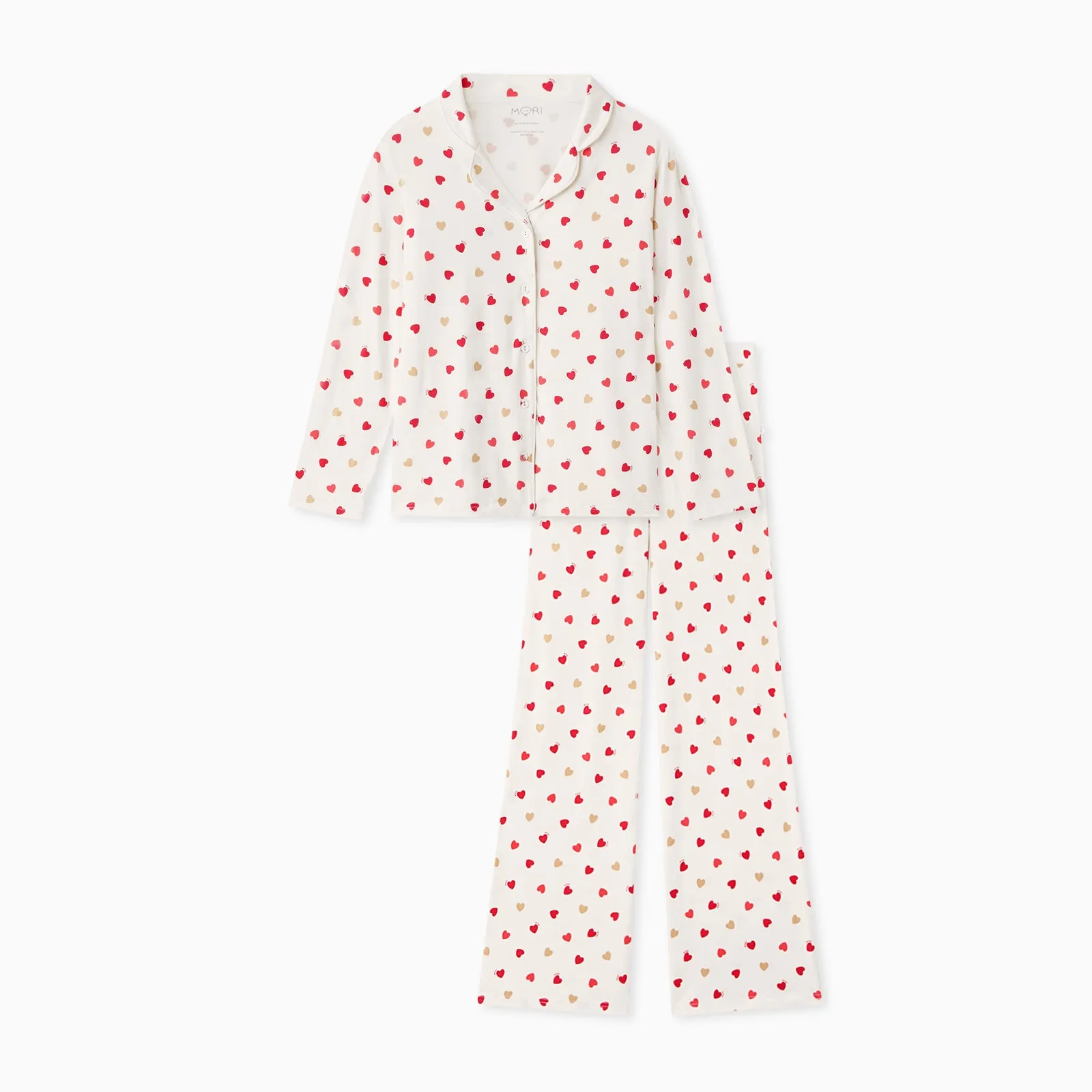 Women's Love Heart Pajama Set